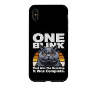 Un clin d'œil, c'était Le Message d'accueil, c'était Complet, Chat Coque pour iPhone XS Max