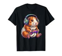 Un Cochon d'Inde Amusant Gamer T-Shirt