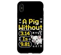 Un Cochon sans 3,14 équivaut à 9,81 Mathématiques physiques Coque pour iPhone XS Max