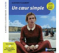 Un coeur simple - Flaubert - 56 - Sophie Pailloux-Riggi - nathan - broché - Scolaire / Universitaire