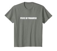 Un Coin de Paradis T-Shirt, Enfant, Vert Kaki chiné, 6 Ans