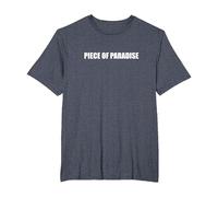 Un Coin de Paradis T-Shirt, Homme Grandes Tailles, Bleu Chiné, 6X Tall
