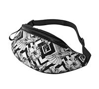 Un colibris avec des Fleurs d'hibiscus Sac à bandoulière Coureur Petite Pochette de Hanche Sac Banane Course à Pied Sac Banane Sac Ceinture Sport Mince à la Mode pour Jogging randonnée Femme