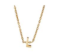 Un collier doré avec les initiales d'un prénom féminin à la mode est un cadeau pour les adolescentes. Pendentifs pour collier, 1cm, Métal