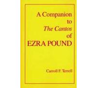 Un compagnon pour les "Cantos" d'Ezra Pound