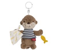 UN COMPAGNON TOUT DOUX - Ce porte-clés loutre tout doux (environ 13 cm) vous apporte de la joie partout où vous allez - Idéal comme petit porte-bonheur ou doux cadeau