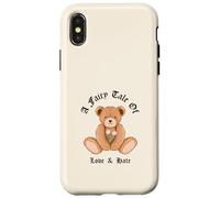 Un Conte de fées d'amour et de Haine (Motif Ours Mignon Amusant) Coque pour iPhone X/XS