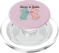 Un Conte de fées d'amour et de Haine (Motif Ours Mignon Amusant) PopSockets PopGrip pour MagSafe