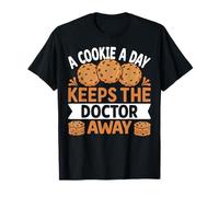 Un cookie par jour éloigne le docteur T-Shirt