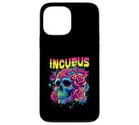 Un Corbeau a quitté Le crâne Le Matin et Un Incubus Fleuri avec Vue sur Halloween Coque pour iPhone 13 Pro Max