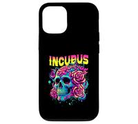 Un Corbeau a quitté Le crâne Le Matin et Un Incubus Fleuri avec Vue sur Halloween Coque pour iPhone 12/12 Pro
