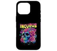 Un Corbeau a quitté Le crâne Le Matin et Un Incubus Fleuri avec Vue sur Halloween Coque pour iPhone 16 Pro