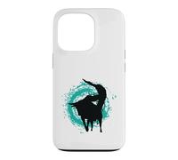 Un Cowboy Tombe d'un Taureau au rodéo Coque pour iPhone 13 Pro