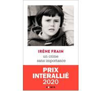 Un crime sans importance - Irène Frain - Points - Poche - Roman