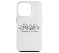 Un cœur Joyeux est Une Bonne médecine Dieu chrétien et Jésus Coque pour iPhone 13 Pro