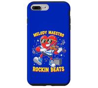 Un cœur Rouge Amusant Jouant du Violon Coque pour iPhone 7 Plus/8 Plus