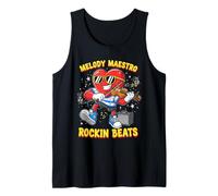 Un cœur Rouge Amusant Jouant du Violon Débardeur