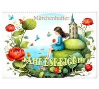 Un cycle annuel de contes de fées, Version française (Calendrier mural 2026 DIN A3 portrait), Calendrier CALVENDO mensuel