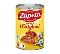 Un déjeuner ensoleillé en famille avec les Ravioli l'Original ZAPETTI 400g - Saveur provençale authentique - Lot de 4