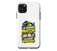 Un Dernier Match Célèbre Mensonge Padel Homme Papa Humour Coque pour iPhone 11 Pro Max