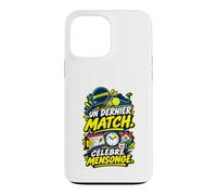 Un Dernier Match Célèbre Mensonge Padel Homme Papa Humour Coque pour iPhone 13 Pro Max