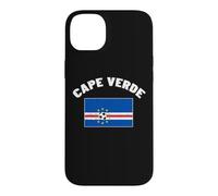 Un Design Audacieux de Drapeau du Cap-Vert ancré dans l'Ient créole Coque pour iPhone 14 Plus