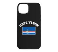 Un Design Audacieux de Drapeau du Cap-Vert ancré dans l'Ient créole Coque pour iPhone 15 Plus