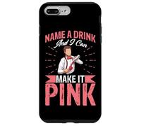 Un Design de Barman Rose pour Buveur de vin Coque pour iPhone 7 Plus/8 Plus