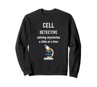 Un détective cellulaire résout Un mystère, Diapositive par Diapositive Sweatshirt