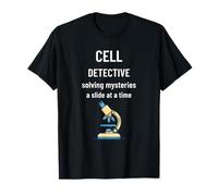 Un détective cellulaire résout Un mystère, Diapositive par Diapositive T-Shirt