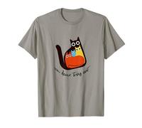 Un Deux Trois Cat Funny Tee Hommes Femmes Enfants T-Shirt