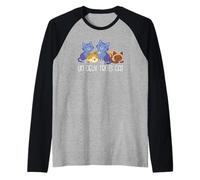 Un Deux Trois Chat 1 2 3 4 Chats Humoristique Langue Française Meme Manche Raglan