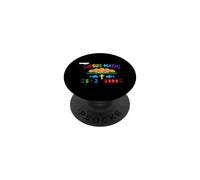 Un Dicton mathématique Amusant de Jésus : 5 Plus 2 est égal à 5000 PopSockets PopGrip Adhésif
