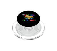 Un Dicton mathématique Amusant de Jésus : 5 Plus 2 est égal à 5000 PopSockets PopGrip pour MagSafe