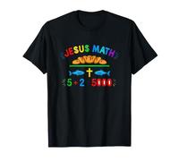 Un Dicton mathématique Amusant de Jésus : 5 Plus 2 est égal à 5000 T-Shirt
