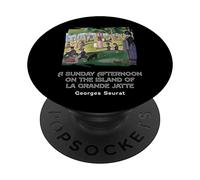 Un Dimanche après-midi sur la Grande Jatte PopSockets PopGrip Adhésif