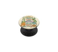 Un Dinosaure n'a Pas écouté Ses infirmières RN CNA NICU RN Life PopSockets PopGrip Adhésif