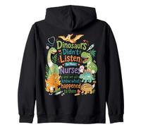 Un Dinosaure n'a Pas écouté Ses infirmières RN CNA NICU RN Life Sweat à Capuche