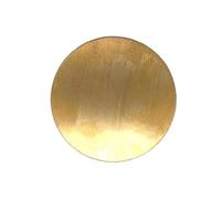 Un disque de cuivre solide, Plaque ronde en laiton, diamètres multiples: 20 à 200mm, épaisseur: 0,5 à 20mm(Thicknesses 3mm,150mm (1pcs))