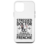 Un Docteur stressé a la Chance d'avoir Un Chien français Coque pour iPhone 12 Mini