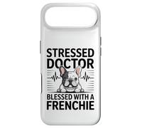 Un Docteur stressé a la Chance d'avoir Un Chien français Coque pour iPhone Air