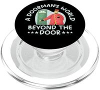 Un Doormans World Beyond The Door Man PopSockets PopGrip pour MagSafe