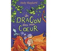 Andy Shepherd – Un dragon dans mon coeur – Roman junior – Tome 5 – Broché – Gallimard jeunesse