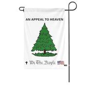 Un drapeau de pin, drapeau de jardin de pin,Drapeaux de jardin verticaux Drapeaux de pin | Drapeaux patriotiques historiques résistants à la décoloration, Appel au drapeau de Dieu pour la maison, la