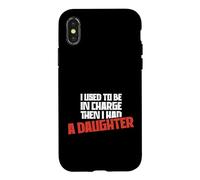 Un drôle de père était Responsable Avant Que j'aie EU Une Fille Coque pour iPhone X/XS