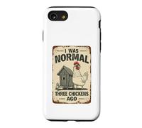 Un drôle de propriétaire de Poulet, j'étais Normal il y a Trois Poulets Coque pour iPhone SE (2020) / 7/8