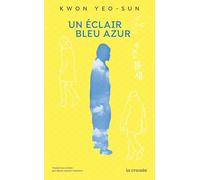 Un éclair bleu azur