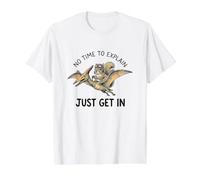Un écureuil n'a Pas Le Temps d'expliquer Le mème des Dinosaures T-Shirt Graphique avec Valeur