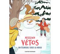 Un écureuil sous la neige