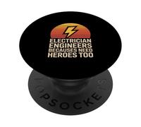 Un électricien Dit Parce Que Les ingénieurs Ont Aussi Besoin de héros PopSockets PopGrip Adhésif